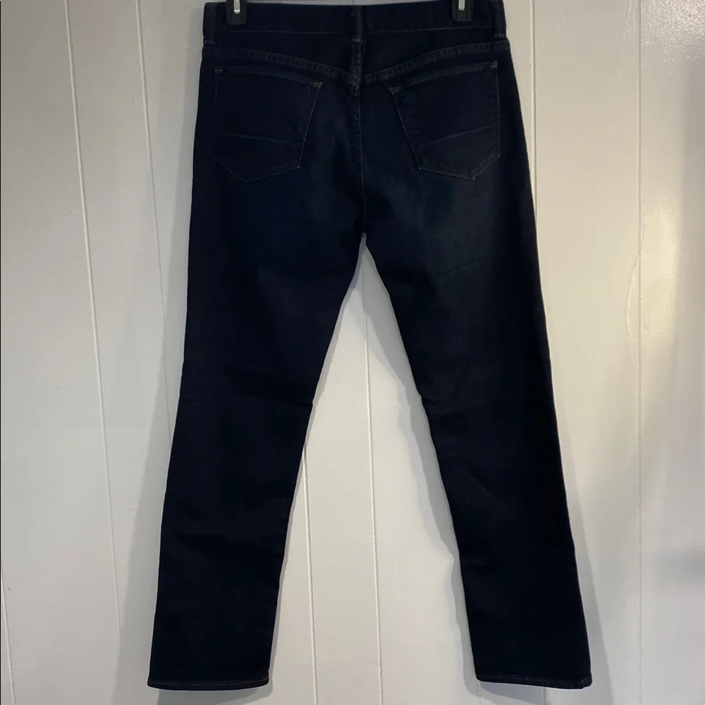Banana Republic Traveler Slim Dark Wash Jeans 32x30 Stretch Very Dark Blue